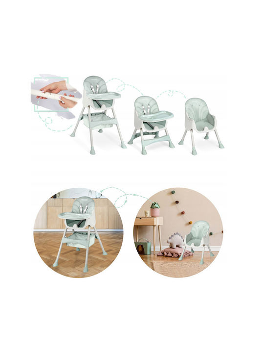 Ricokids Milo 3 in 1 Grüner Baby Hochstuhl