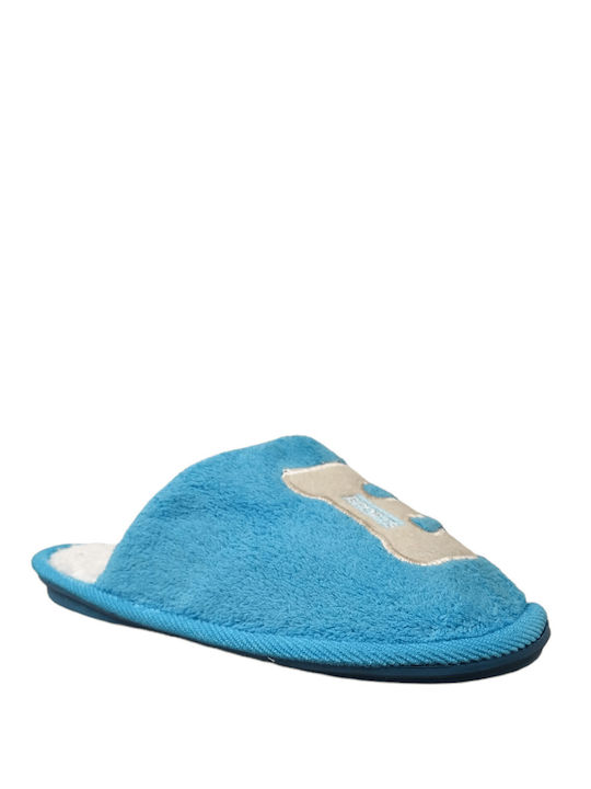 To Be Yourself Winter Slippers Blue - Blue