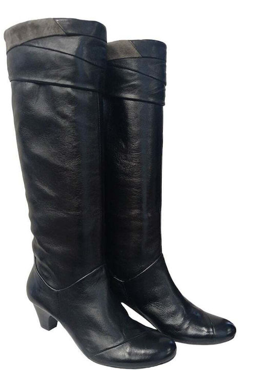 Progetto Damenstiefel Schwarz - Schwarz