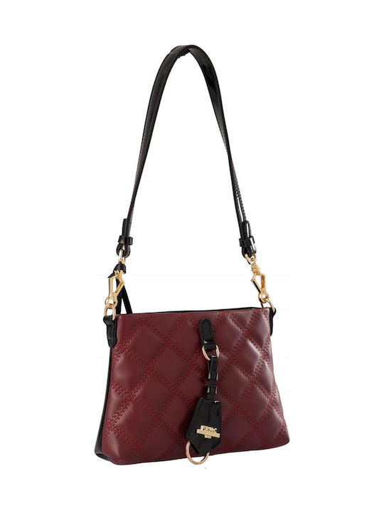 FRNC Damen Tasche Crossbody Burgundisch