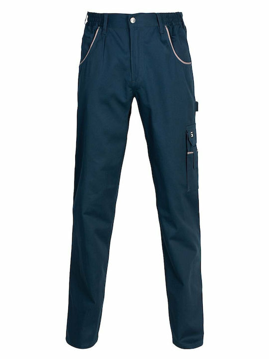 STOP Falcon Arbeitshose Blau aus Baumwolle