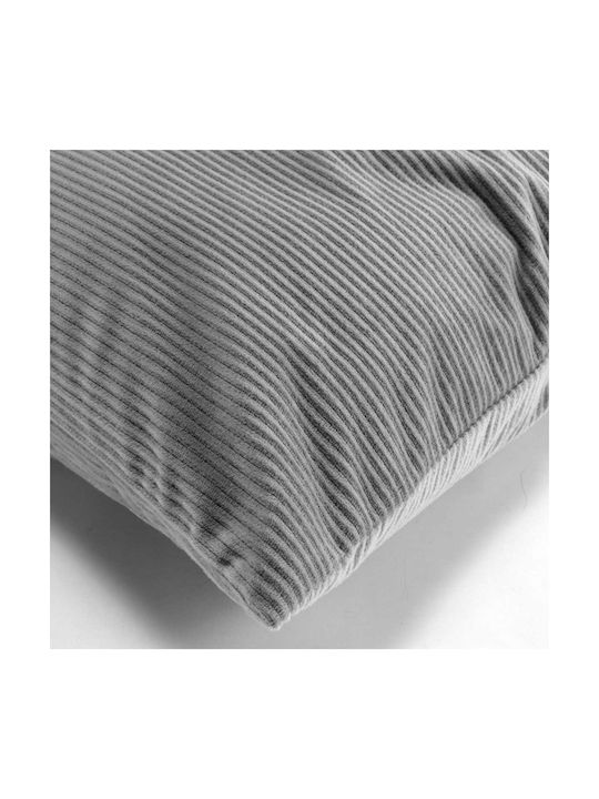 Sofa Cushion L-C Casual Velvet Gray 40x40cm