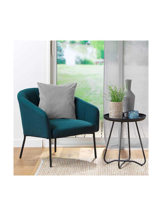 Sofa Cushion L-C Casual Velvet Gray 40x40cm