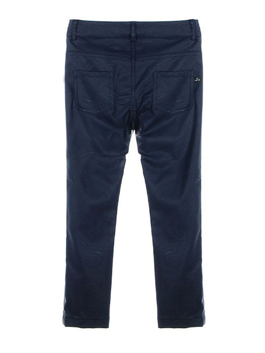 Marasil Girls Fabric Trouser Navy Blue