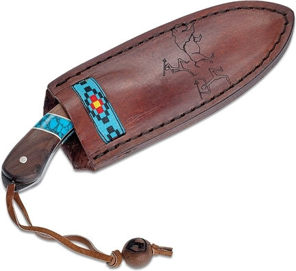 Condor Tool & Knives Blue River Skinner Μαχαίρι Καφέ σε Δερμάτινη Θήκη