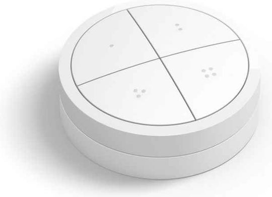 Philips Wall Mounted Dimmer Switch with Frame LED Button White in White Colour