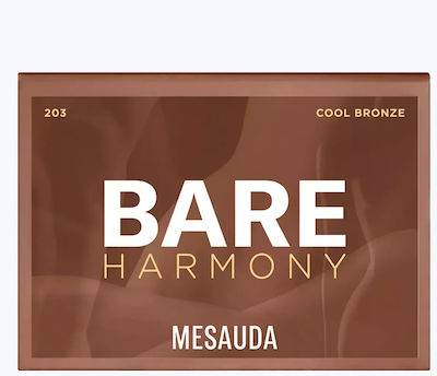 Mesauda Milano Bare Harmony 2.0 Eye Shadow Palette in Solid Form 203 Cool Bronze 6gr