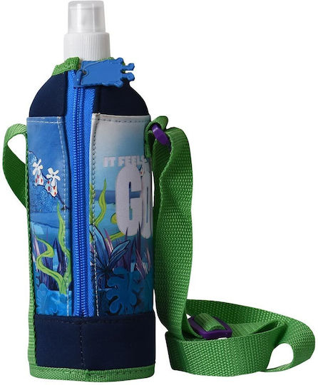 Sunce Sponge Bob Kinderflasche Thermos Kunststoff Blau 750ml