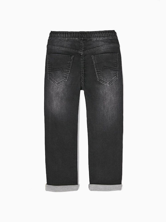 Zippy Pantaloni copii din denim Negru