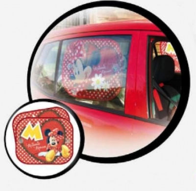 Car Side Shades with Suction Cup Minnie 45x35cm 2pcs