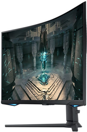 Samsung Odyssey G6 G65B VA HDR Curved Gaming Monitor 32" QHD 2560x1440 240Hz with 1ms Response Time GTG
