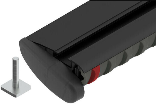 Nordrive 120cm. for Cars with Factory Bars (without Legs) Black
