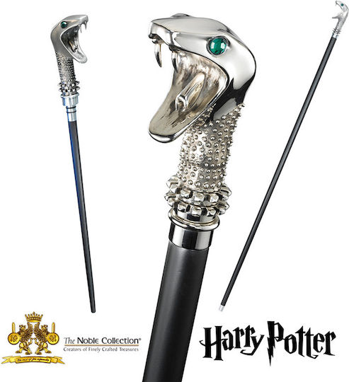 The Noble Collection Harry Potter: Lucius Malfoy Lucius Malfoy's Stick Wand Ρέπλικα μήκους 118εκ. σε Κλίμακα 1:1