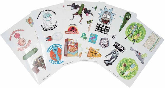 Pyramid International Rick And Morty (Adventures) Sticker for Laptop