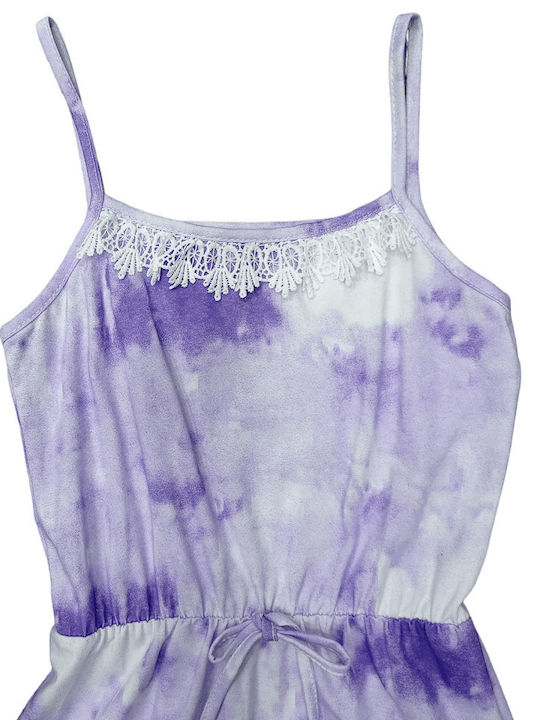 Moda Italia Dress For Girls Purple - Purple