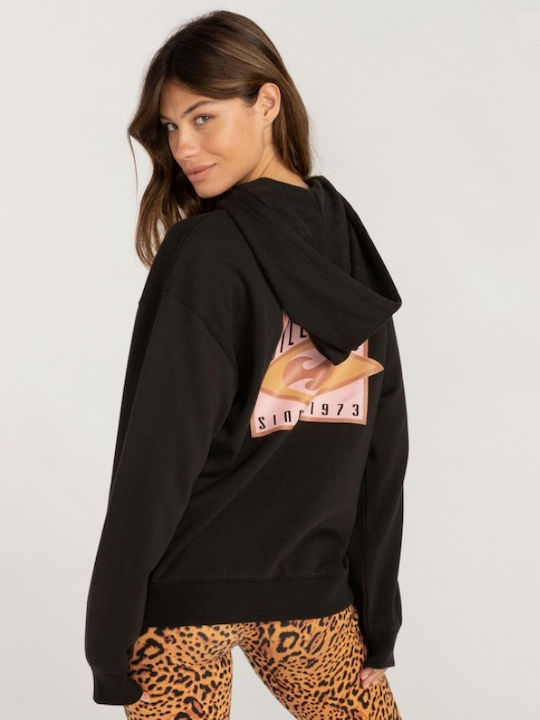 Early Days Women's Sweatshirt Hooded Black
