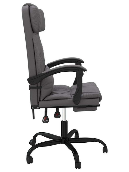 vidaXL Scaun De Birou Cu Inclinare Gri