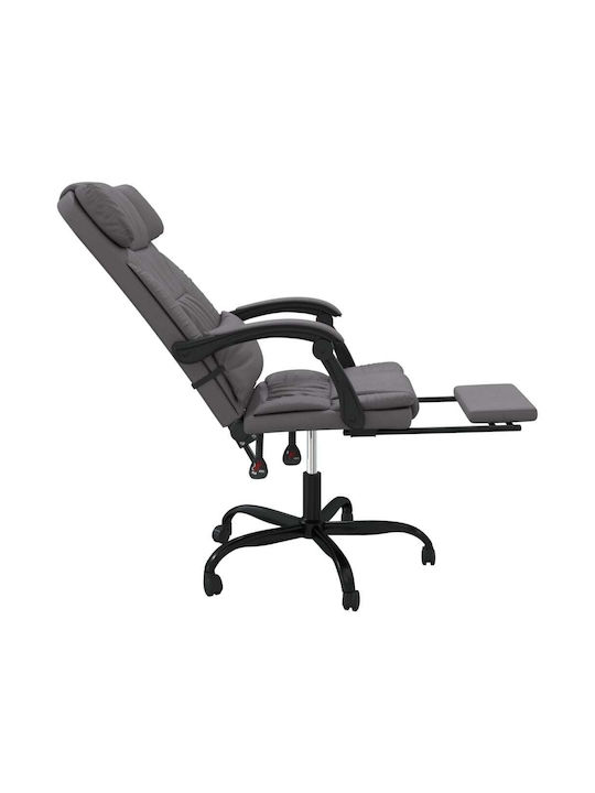 vidaXL Scaun De Birou Cu Inclinare Gri