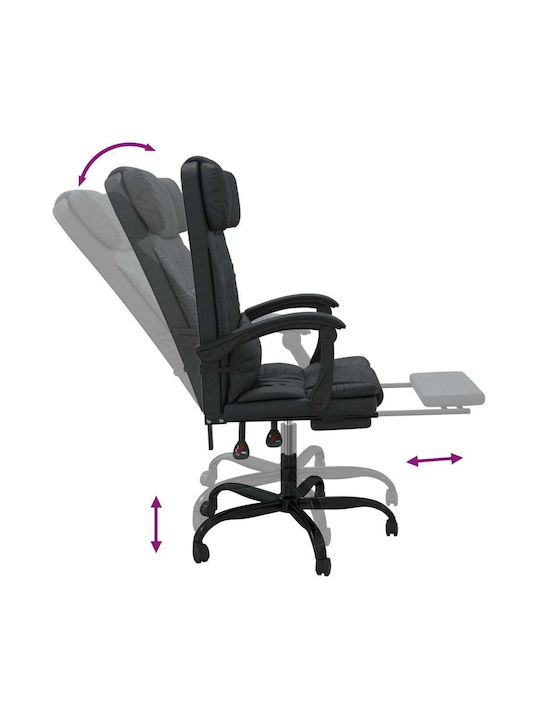 vidaXL Vdxl Scaun De Birou Negru