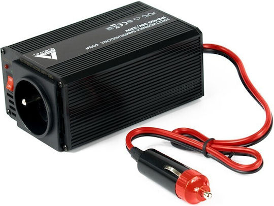 Azo Digital Car Inverter 400W to Converter 24V DC in 230V AC with 1xUSB