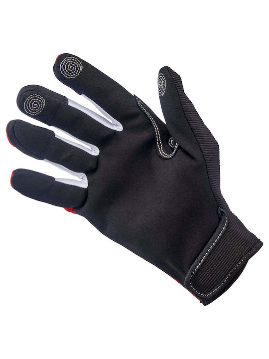 Biltwell Anza Herren Motorradhandschuhe 4 Jahreszeiten Red