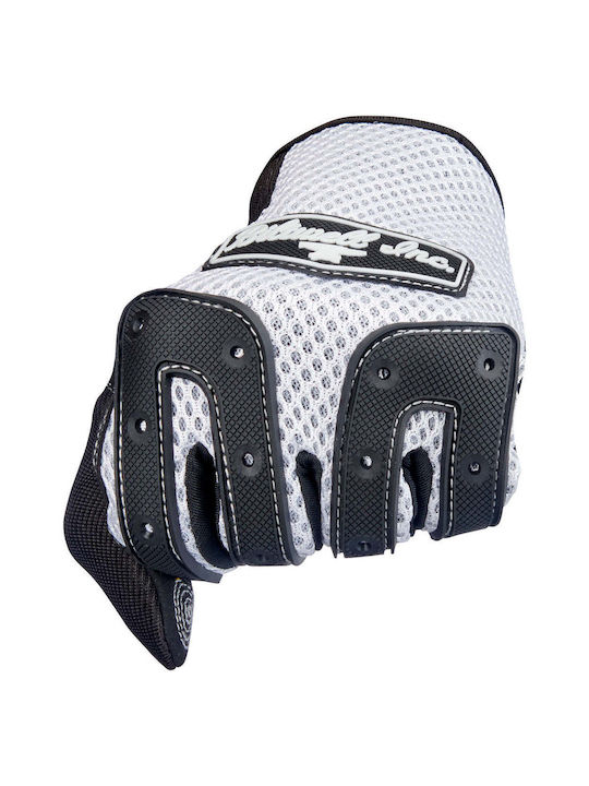 Biltwell Anza Ανδρικά Γάντια Μηχανής 4 Εποχών White