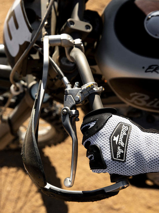 Biltwell Anza Ανδρικά Γάντια Μηχανής 4 Εποχών White