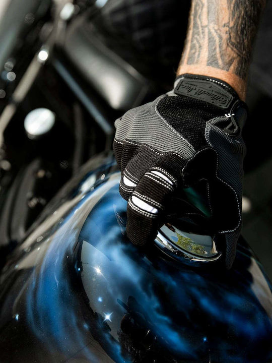 Biltwell Moto Мъжки Мотоциклетни ръкавици Gray / Black