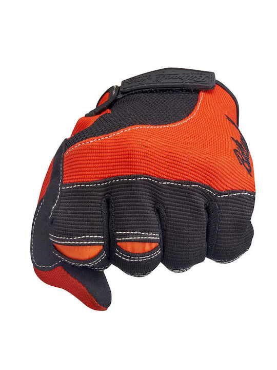Biltwell Moto Summer Men's Motorcycle Gloves Orange/Black