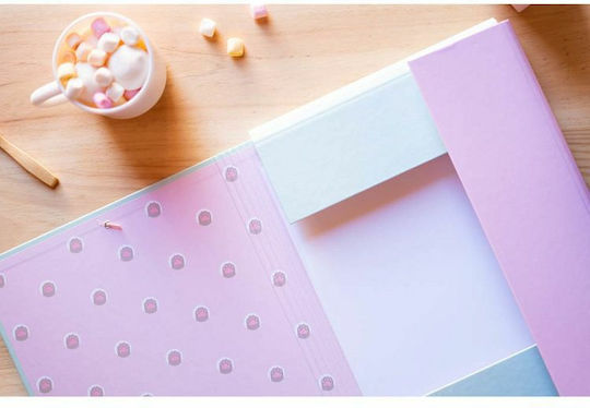 Grupo Erik Folder Prespan with Rubber Band and Ears for Paper A4 Multicolour Pusheen Foodie Collection