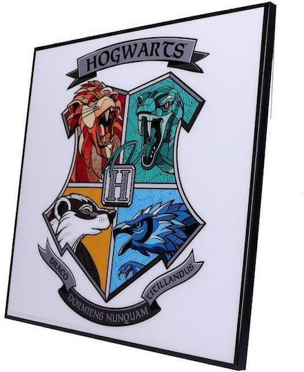 Nemesis Now Harry Potter Hogwarts Crest Γυάλινο 32x32 cm