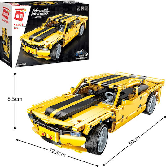 Qman Τουβλάκια Energy Racing Car για 8+ Ετών 501τμχ