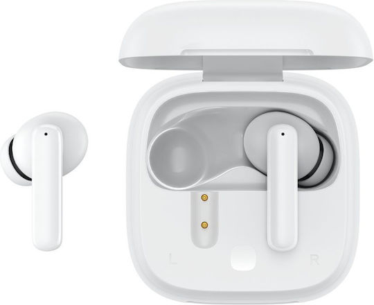 QCY T13 ANC In-ear Bluetooth Handsfree Earphones with Sweat Resistance and Charging Case White