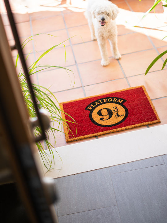 Grupo Erik Entrance Mat made of Coir Red 40x60cm