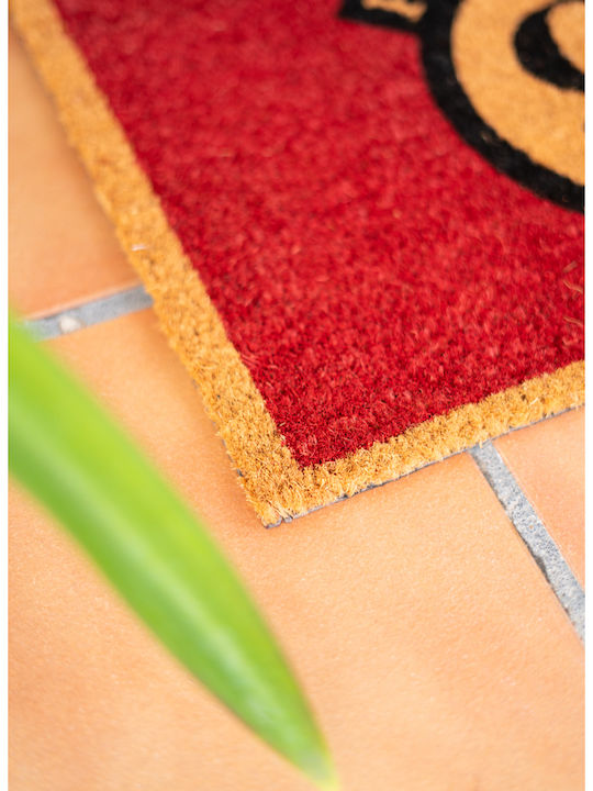 Grupo Erik Entrance Mat made of Coir Red 40x60cm