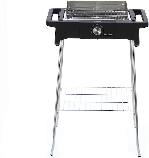 Severin Style Evo S With Legs Electric Grill Grill 2500W with Adjustable Thermostat 41.5cmx24cmcm
