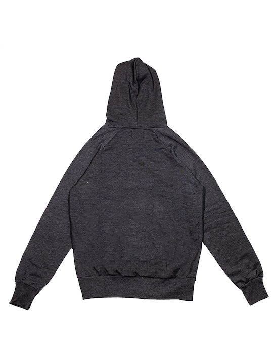 Paco & Co Men's Sweatshirt with Hood and Pockets Anthracite