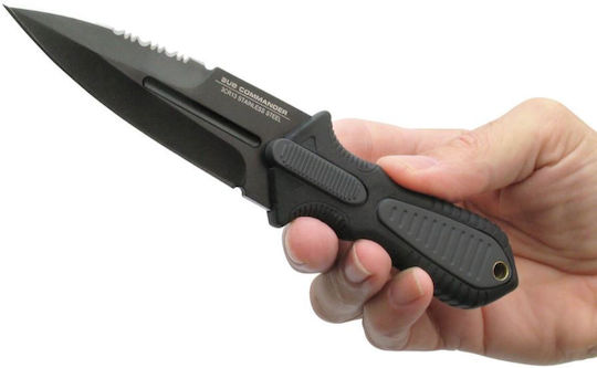 United Cutlery Commander Boot NG Messer Schwarz in Hülle