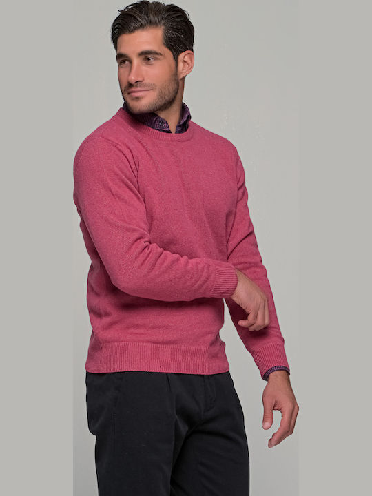 Langarm-Pullover Fuchsie