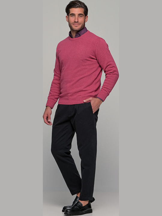 Langarm-Pullover Fuchsie