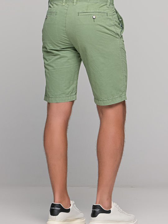 Red Point Men's Shorts Chino Green