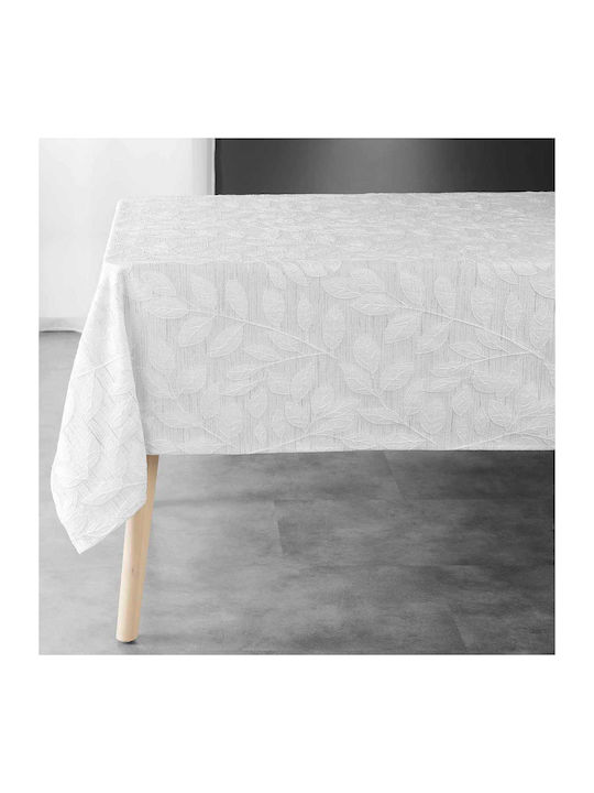 Kipper Tablecloth Stain Resistant L-C Gipsy White 140x240cm