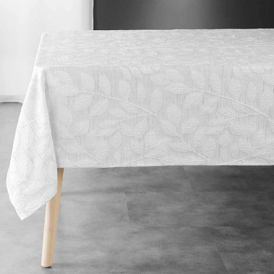Kipper L-C Gipsy Față de masă Rezistent la pete Alb 140x240cm