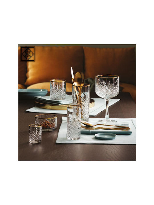 Espiel Golden Touch Timeless Glas Wasser aus Glas 295ml