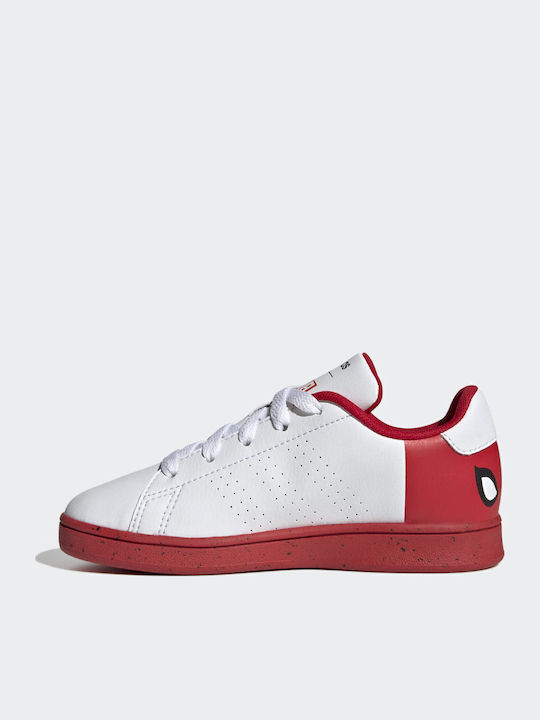Marvel Advantage Spider-Man Lace Kids Sneakers White