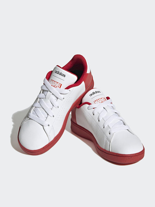 Marvel Advantage Spider-Man Lace Kids Sneakers White