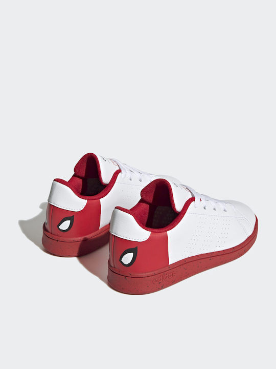 Marvel Advantage Spider-Man Lace Kids Sneakers White