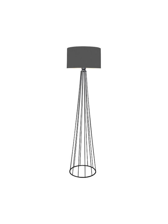 HomeMarkt Φωτιστικό Δαπέδου Υ155xΜ38εκ. με Ντουί για Λαμπτήρα E27 Γκρι