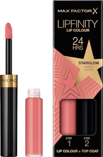Max Factor Lipfinity Lip Colour Limited Edition Long Lasting Liquid Lipstick Sheer 080 Starglow 4.2gr