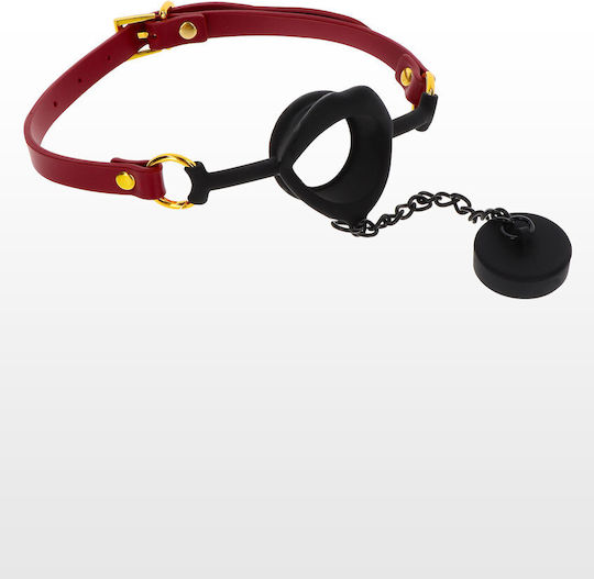 Taboom Kinky Gag With Plug Knebel Black